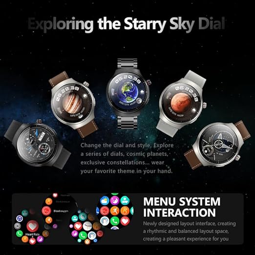 Smart watch HW6 Max Noir + 3 Ceintures