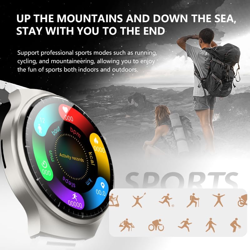 Smart watch HW6 Max Noir + 3 Ceintures