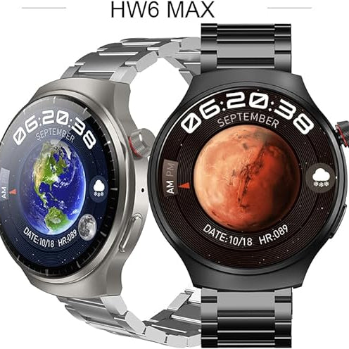 Smart watch HW6 Max GRIS + 3 Ceintures